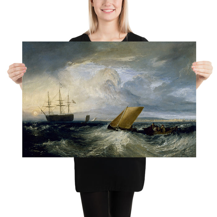 Sheerness as Seen from the Nore by Turner, 1808