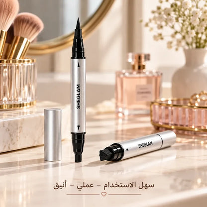 SHEGLAM Eyeliner Stamp - Precise Black Wings SHEGLAM Eyeliner  Pinky Cosmetics