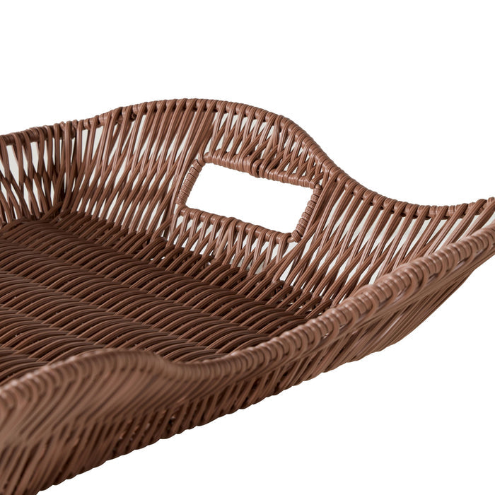 Sidney Woven Tray Clay
