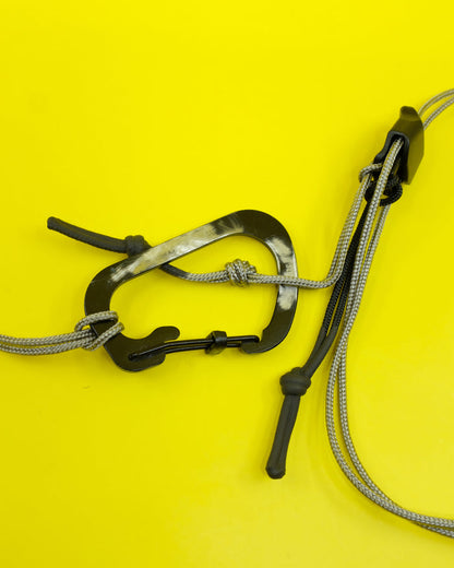 Silver Thin Rope Restraint Lanyard  Belt 01 | GR10K | DEPARTAMENTO