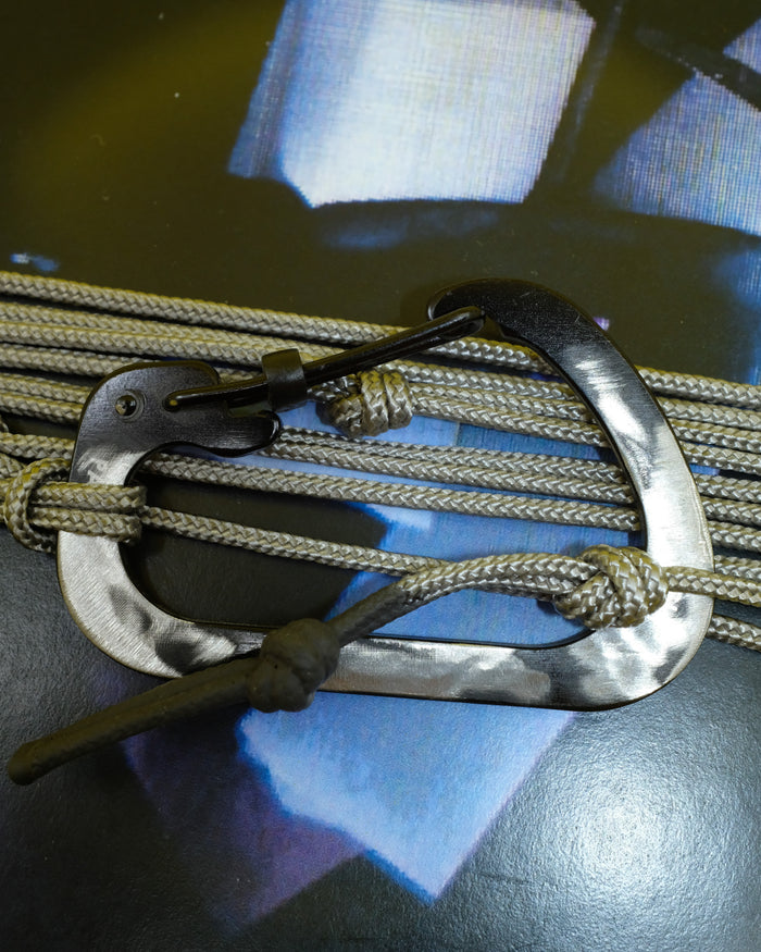 Silver Thin Rope Restraint Lanyard  Belt 01 | GR10K | DEPARTAMENTO