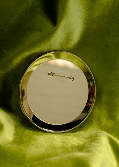 Silver 'We Are All Broken...' Large Metal Badge | TAKAHIROMIYASHITA TheSoloist. | DEPARTAMENTO