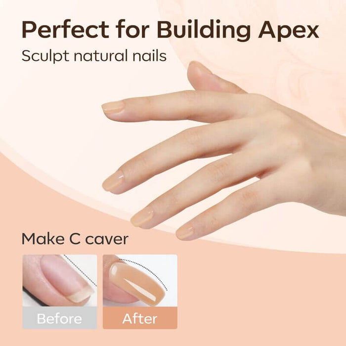 Skin Tone - 6 Colors 8-in-1 Builder Nail Gel Set 7ml Builder Gel MODELONES #