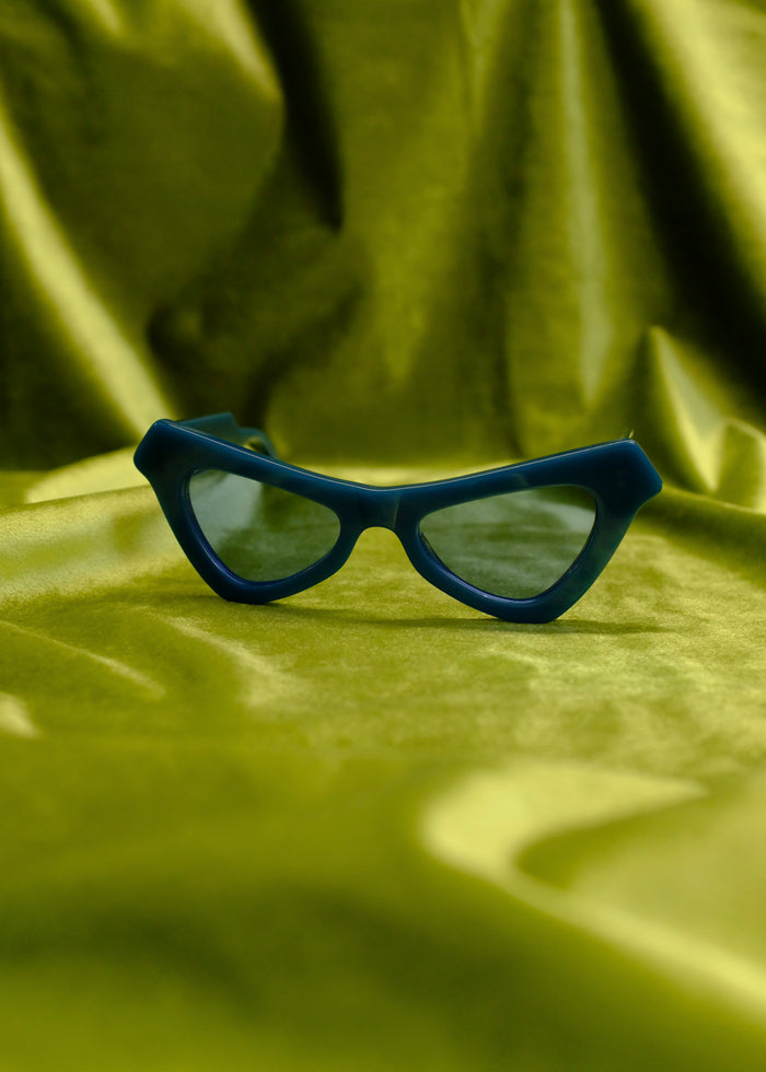 Sky Blue Acetate Fairy Pool Sunglasses | Marni | DEPARTAMENTO