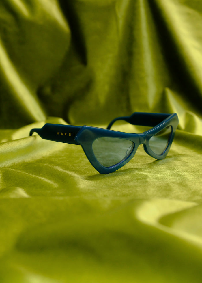 Sky Blue Acetate Fairy Pool Sunglasses | Marni | DEPARTAMENTO
