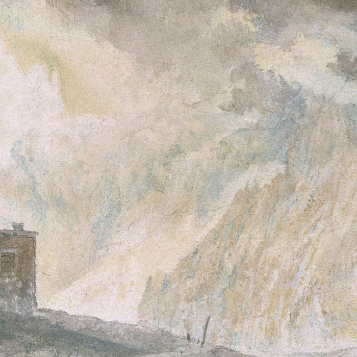 Snowstorm, Mont Cenis by Turner, 1820