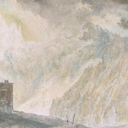 Snowstorm, Mont Cenis by Turner, 1820