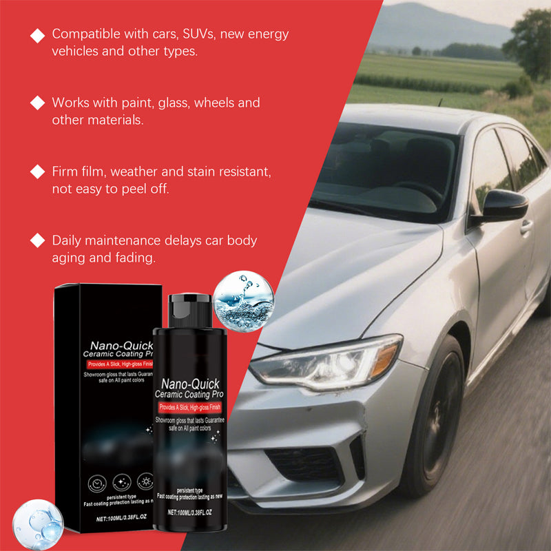Quick-Effect High-Gloss Car Detailing Spray
