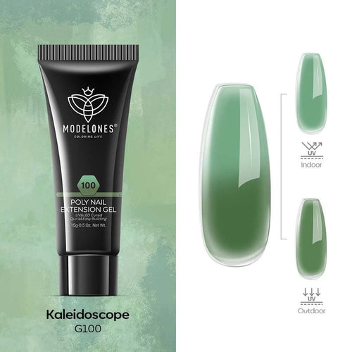 Spring Green - Light Color Changing UV Poly Nail Gel (15g) Poly Nail Gel MODELONES #