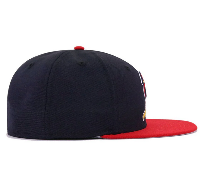 St. Louis Cardinals Navy Blue and Red Bird Logo 2006 World Series