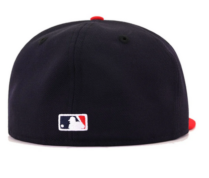St. Louis Cardinals Navy Blue and Red Bird Logo 2006 World Series