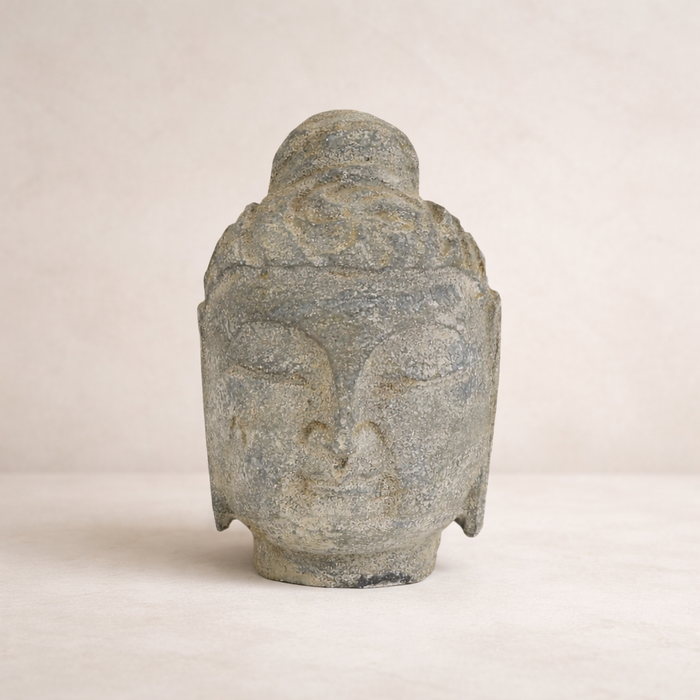 Stone Buddha Head