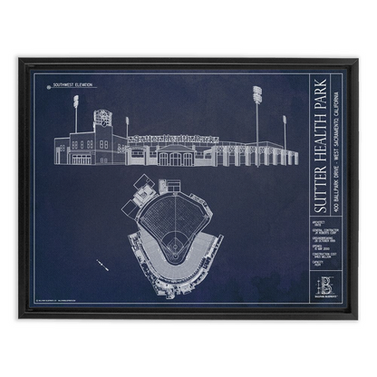 Framed Canvas - Small - Black