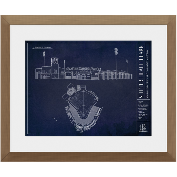 Framed Print - Small - Walnut