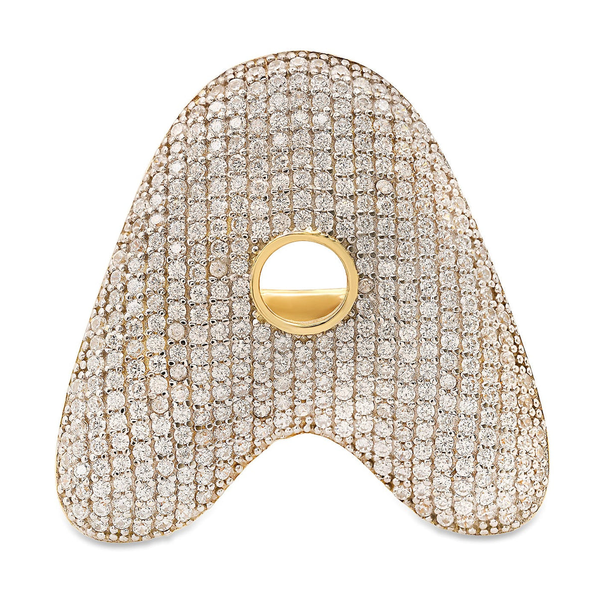 Twinkling Monogram Ring