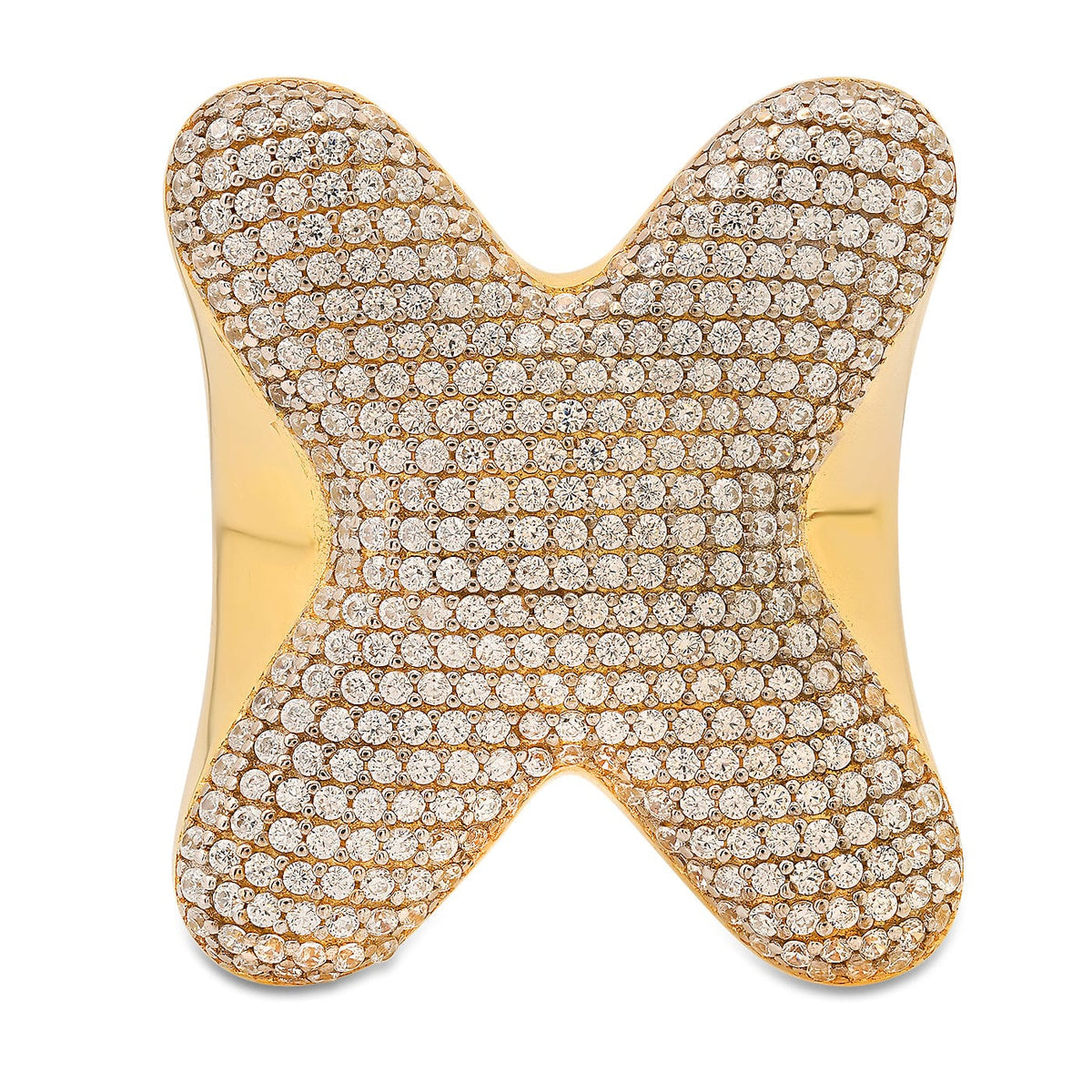 Twinkling Monogram Ring