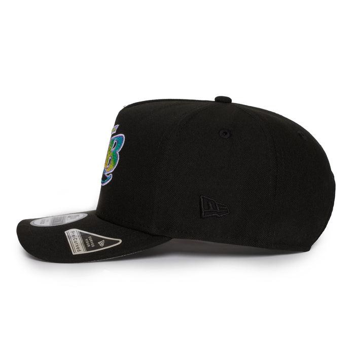 Tampa Bay Rays Black 950 AFrame 98 Inag. Snap Back