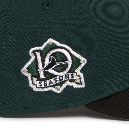 Tampa Bay Rays Green & Black 10 Seasons Grey UV