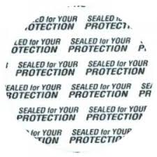 Tamper-Resistant Seals 38mm C/250