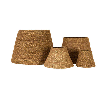 Tapered Moonj Grass Shade 16x10x13cm