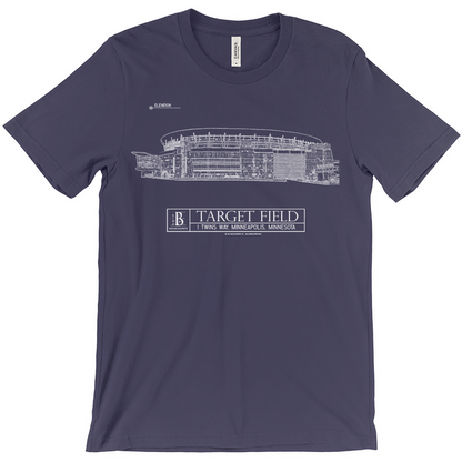 Target Field Unisex T-Shirts