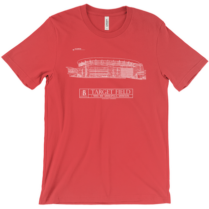 Target Field Unisex T-Shirts
