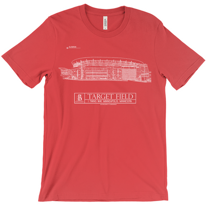 Target Field Unisex T-Shirts