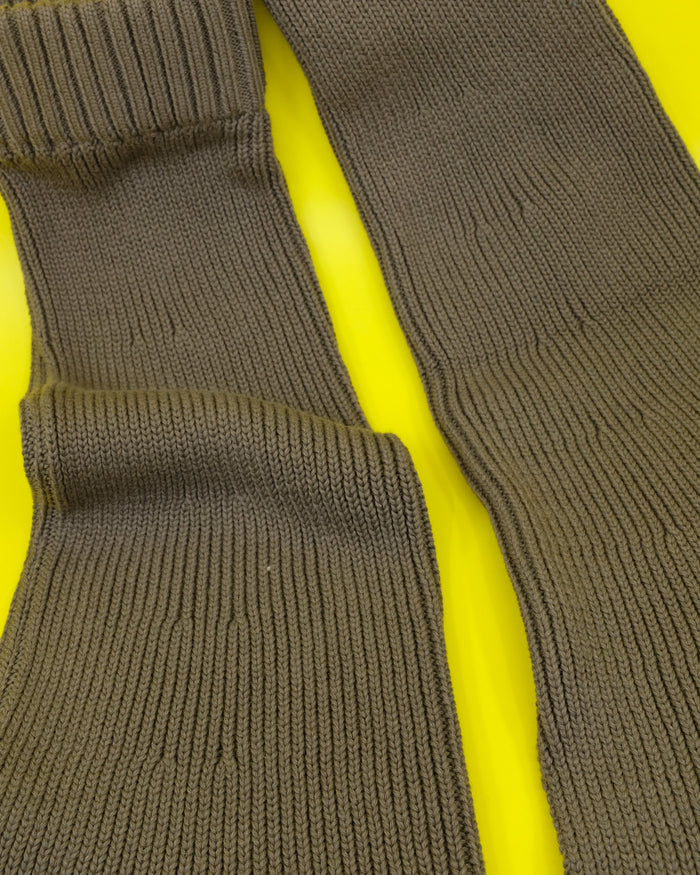 Tender Bison Cotton Cash Knitted Gaiter | Our Legacy | DEPARTAMENTO