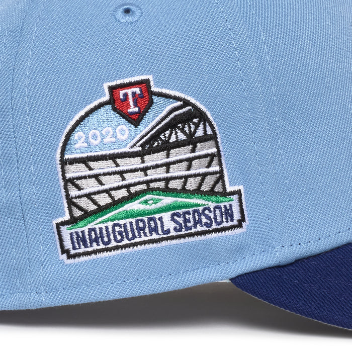 Texas Rangers Sky Blue and Royal 2020 Inaugural