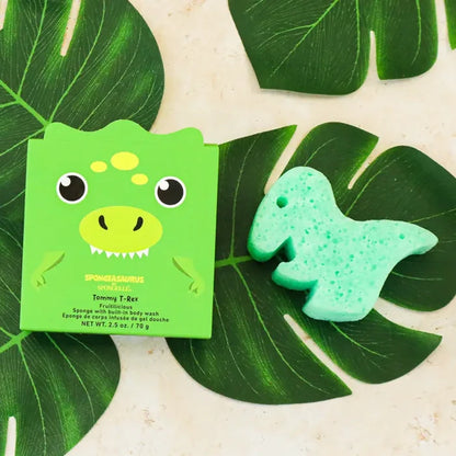 Tommy T-Rex Spongeasaurus  Spongelle - B Social Boutique