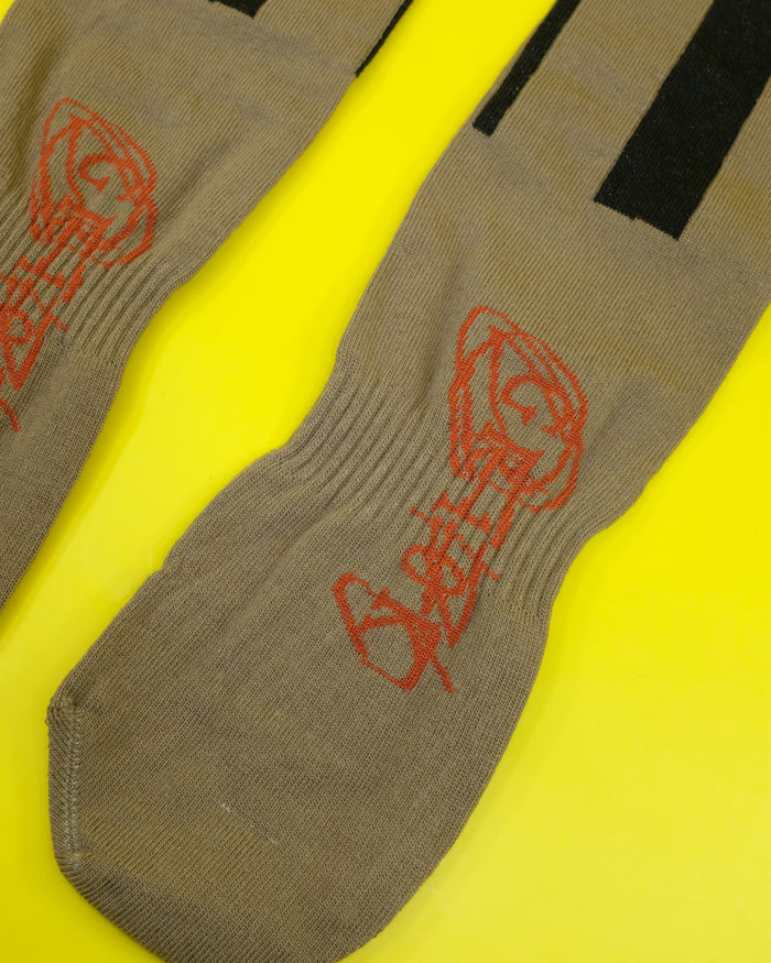 Tortora Viper Stack Socks IIII | GR10K | DEPARTAMENTO