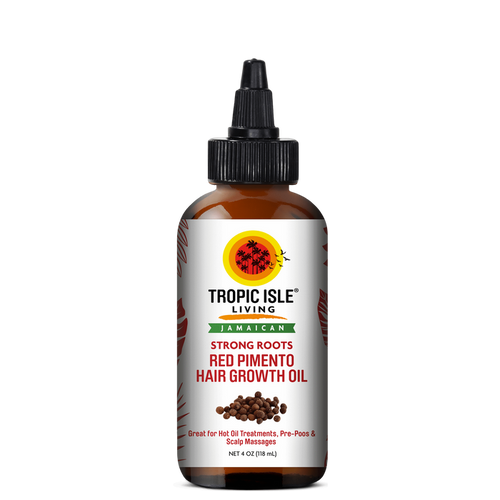 Tropic Isle Living Strong Roots Red Pimento Hair Growth Oil 4oz