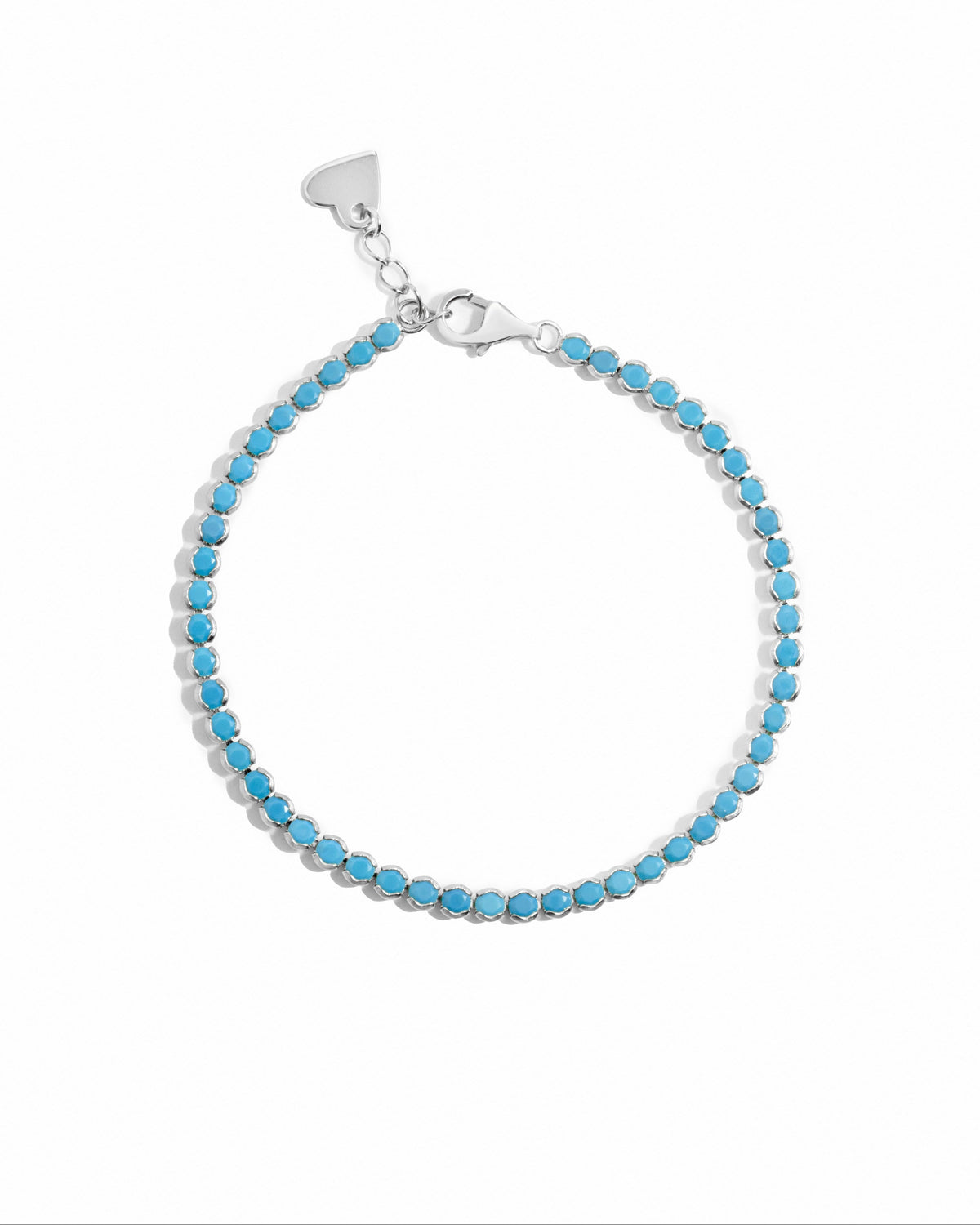 3mm Turquoise Tennis Bracelet