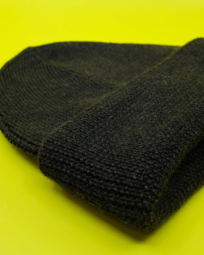 University Brown Rustic Merino Knit Hat | Our Legacy | DEPARTAMENTO