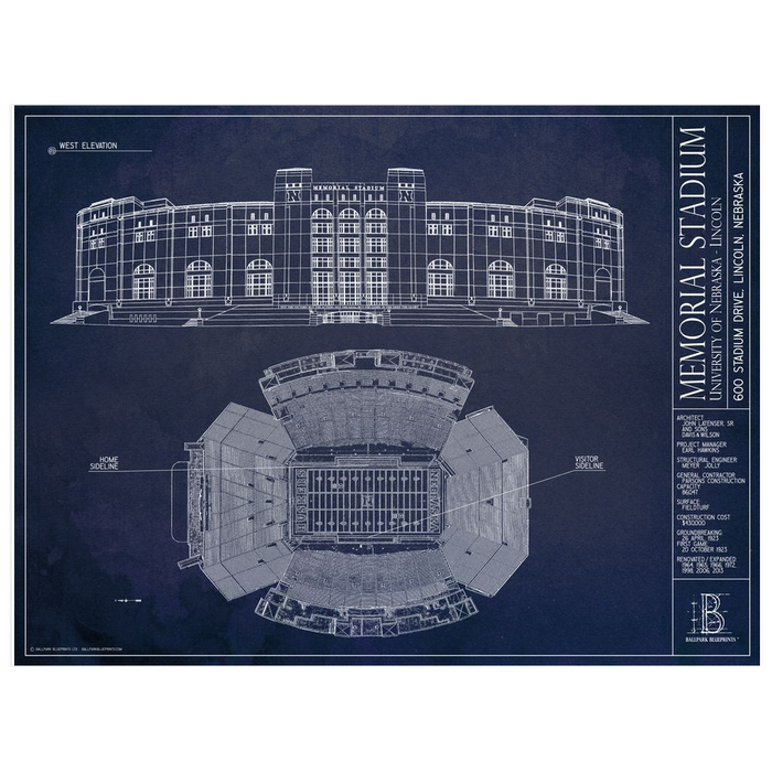 University of Nebraska - Nebraska Memorial Stadium