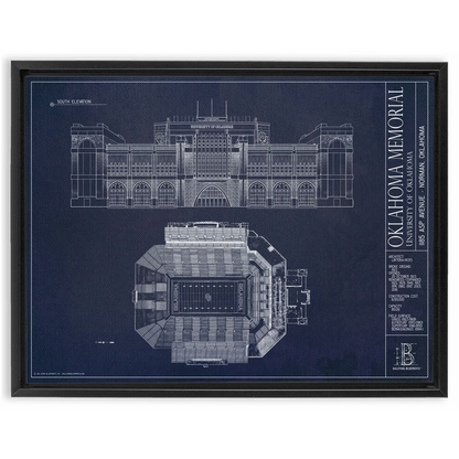 Framed Canvas - Large - Black