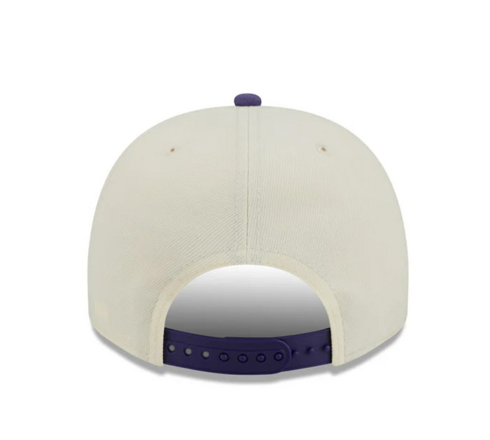 Utah Jazz HWC Chrome White 9FIFTY A-Frame Snapback