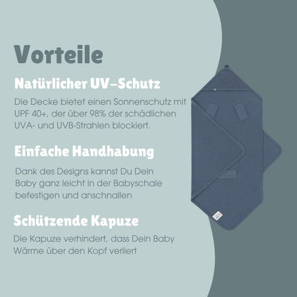UV-Decke Baby | Essential Blau
