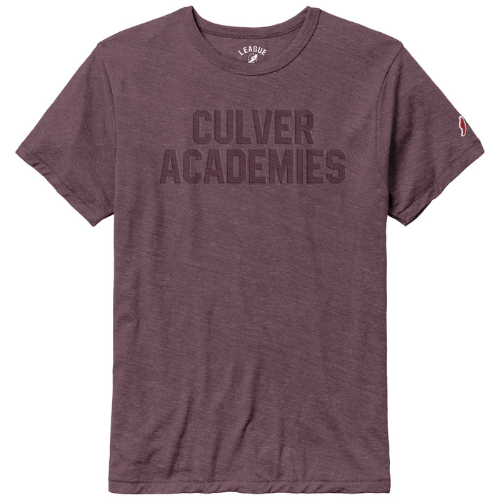 Victory Falls Tee - Varsity Maroon