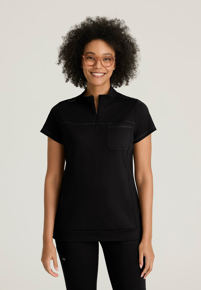 Vigor Top - Black - Grey's Anatomy Scrubs