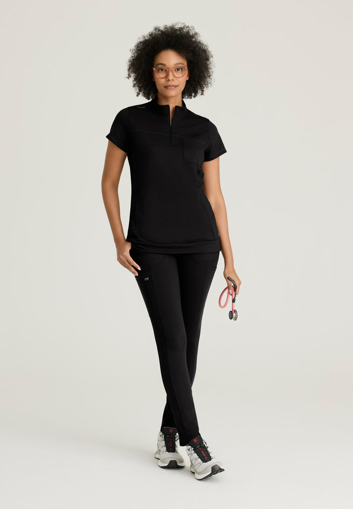 Vigor Top - Black - Grey's Anatomy Scrubs