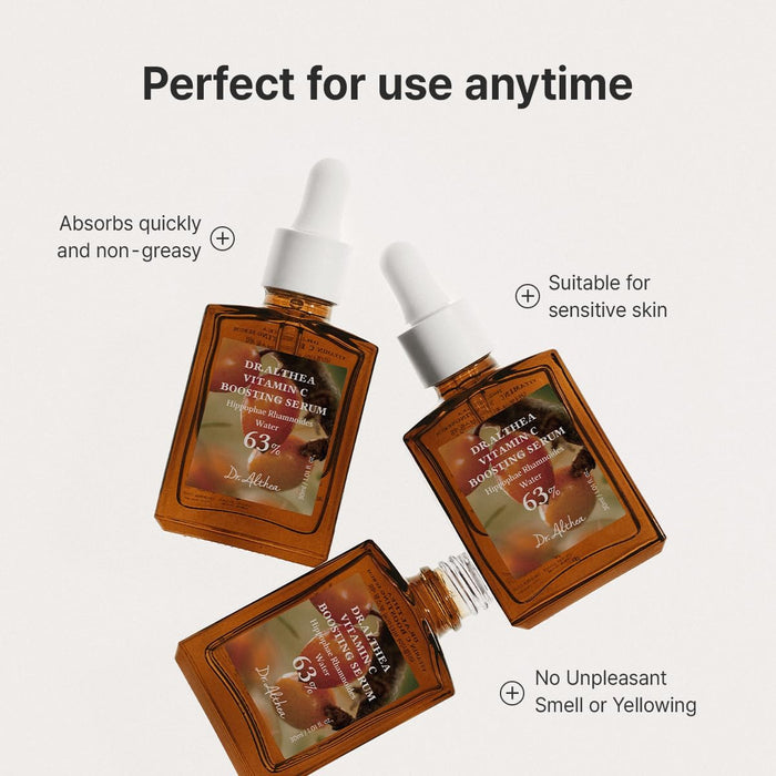 Vitamin C Boosting Serum 63% Hippophae Rhamnoides Water - Dr.Althea Dark Spot Care Dr.Althea Face Serum  Pinky Cosmetics