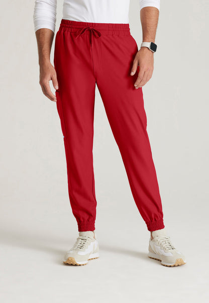 Voyager Jogger - True Red - Grey's Anatomy Scrubs