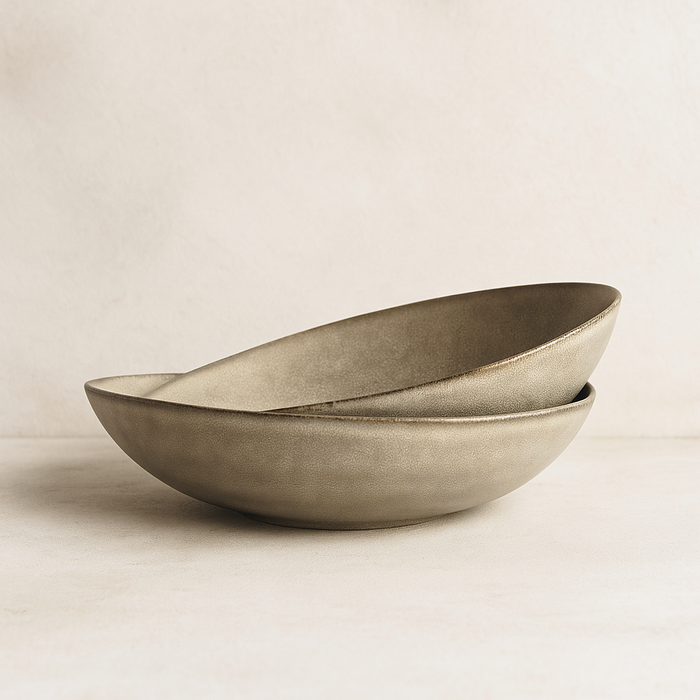 Wabi Stoneware Serving Bowl