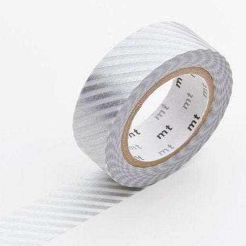 Washi Tape | Silver Stripe