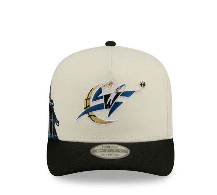 Washington Wizards HWC Chrome White 9FIFTY A-Frame Snapback