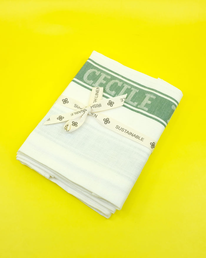 White Linen Glasscloth | Cecile Tulkens | DEPARTAMENTO