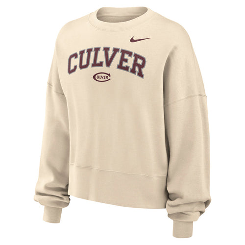Womens Phoenix Fleece Crew - Natural