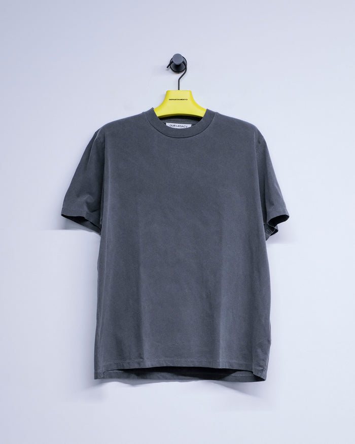Worn Black Legacy Jersey Cotton Box T-Shirt | Our Legacy | DEPARTAMENTO