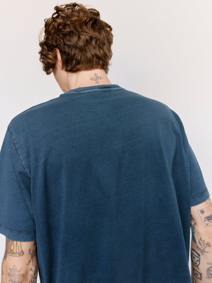 Worn Blue Legacy Jersey Box T-Shirt | Our Legacy | DEPARTAMENTO